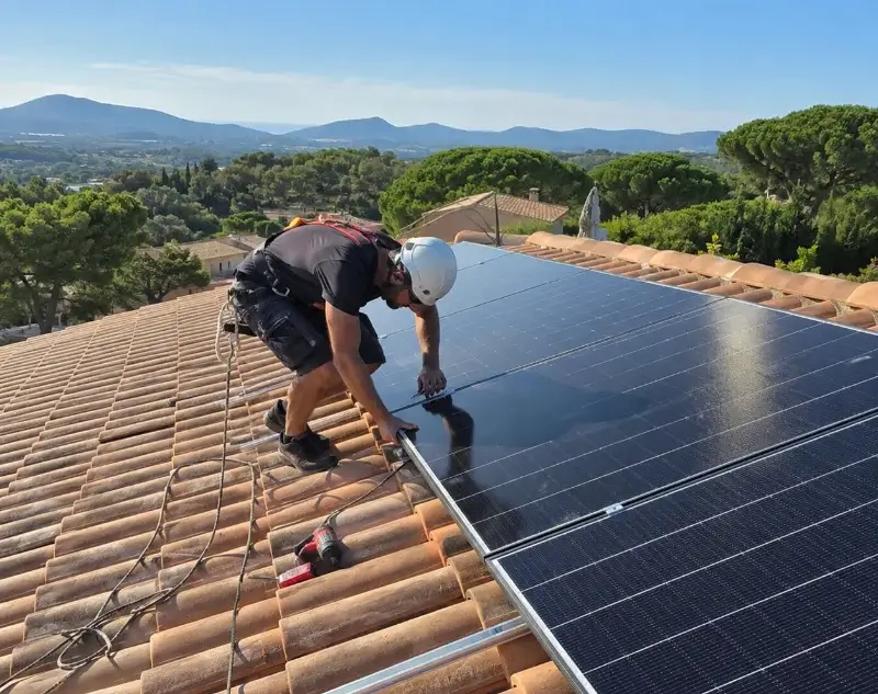 Installateur panneaux solaires Saint-Vivien — pose photovoltaïque sur toiture