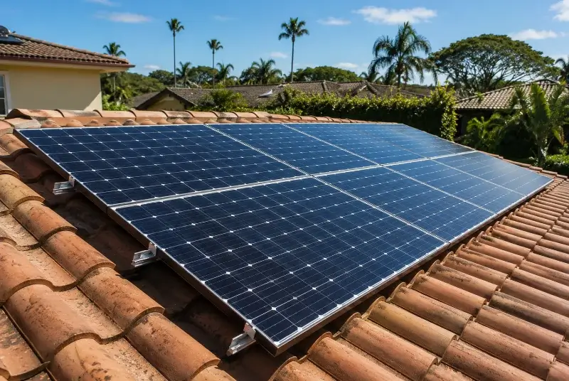 Installation de panneaux solaires à Saint-Vivien